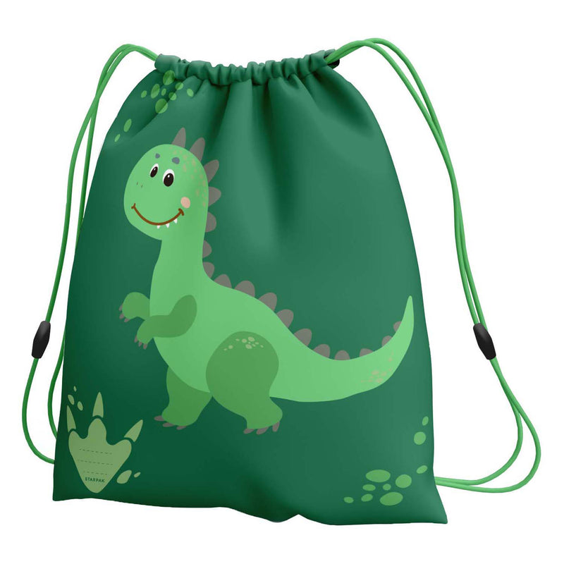 Borsa da palestra dinosauro verde