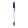 Balpen met dop blauw, 50st.