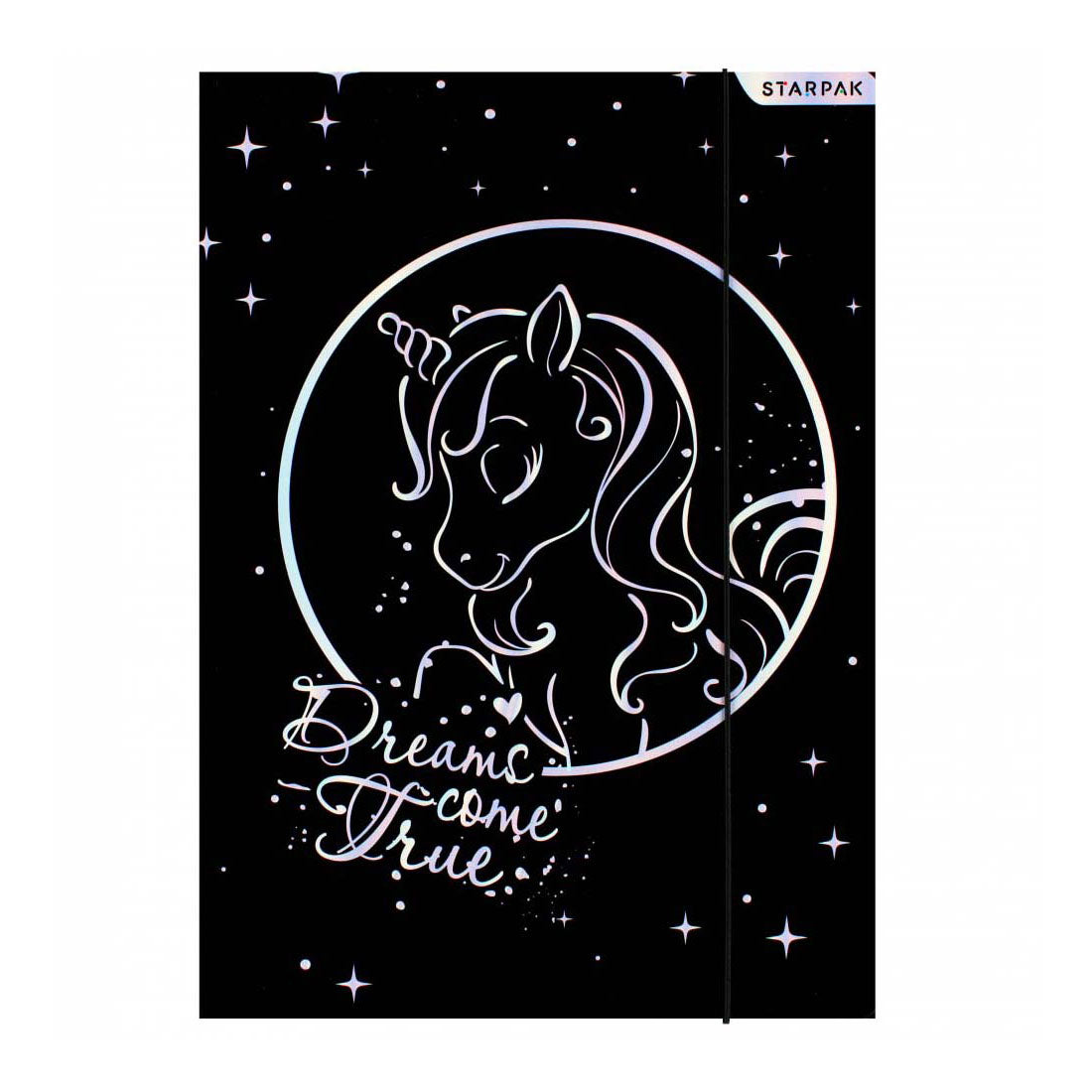 Carpeta con elastico a4 unicornio