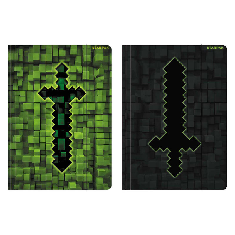 Cartella con elastico a4 pixel