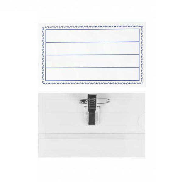 Targhette pcv 57 90mm, 50 pz.