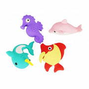 Gum 3d puzzel vissen, 4st. - afbeelding 1