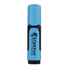 Blauwe markeerstift