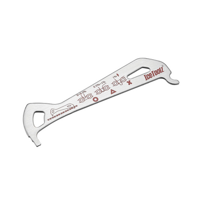 Seartador de cadena ICETOOLZ 62C4 Acero inoxidable