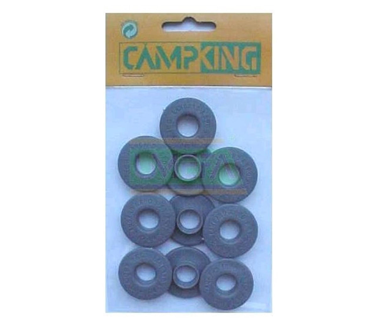 Calzini da vela campeggio umefa plastica grigia 10 pz