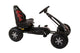 Volare go kart racing car - jongens - groot - luchtbanden - zwart
