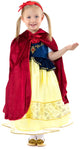 Little adventures - rode cape met capuchon – maat s m (1-5 jaar)