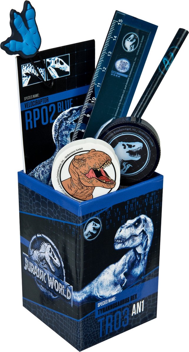 Jurassic World desk set, 7dlg.