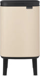 Brabantia bo hi prullenbak - 7 liter - soft beige