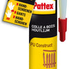 Pattex 1006109 - construcción madera pu 310ml | 2 piezas