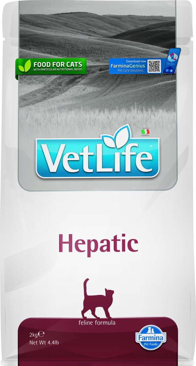 Vet life kattenvoeding hepatic 2 kg