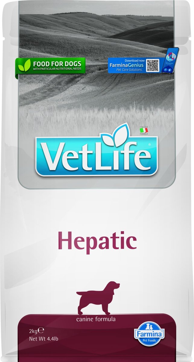 Farmina vetlife hepática - comida para perros - 2 kg