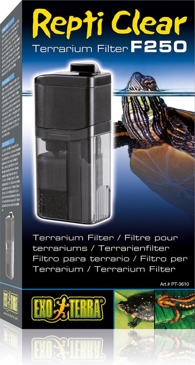 Filtro Exo Terra Repti Clear - F250 Terrarium Proderma - Naturale