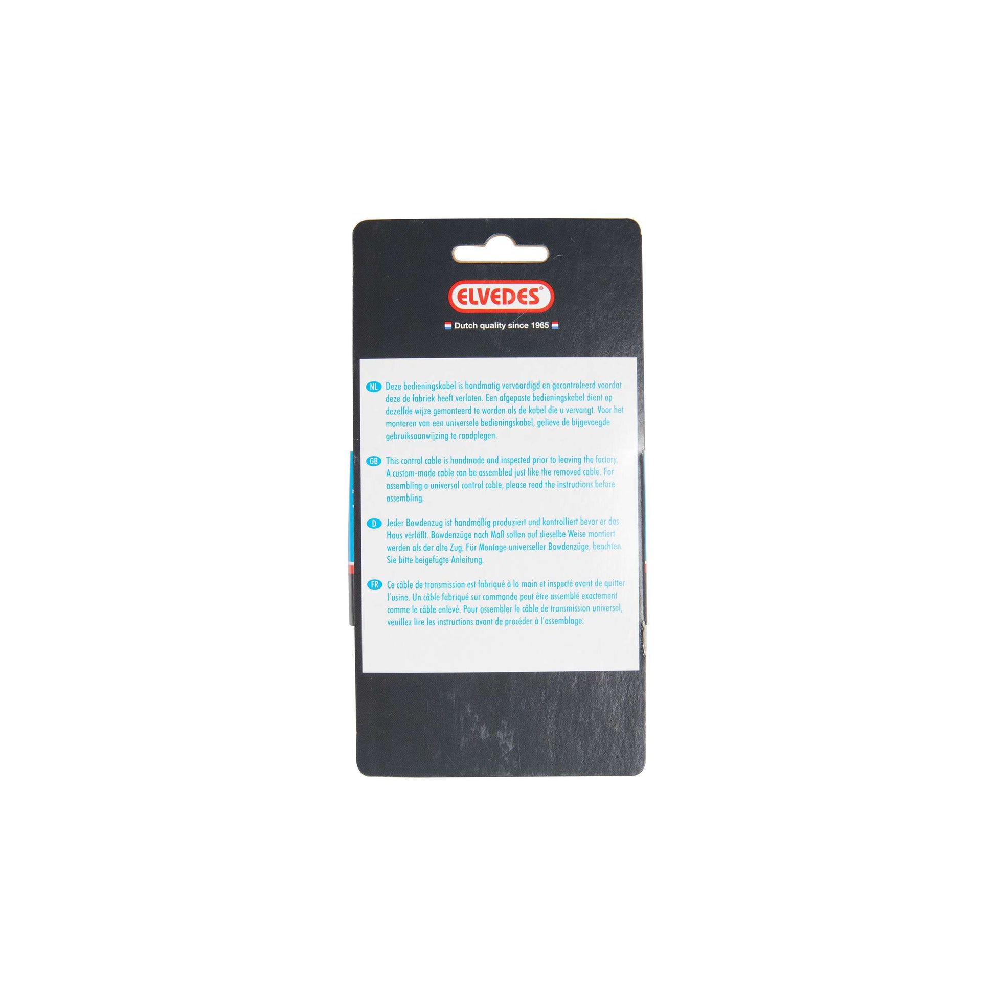 Kit de cable de freno universal Elvedes 1700 mm 2250 mm galvanizado - negro (en el mapa)