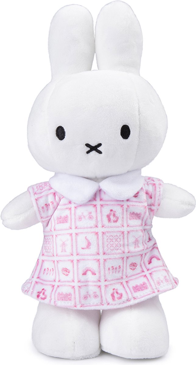 Giocattoli bon ton Miffy - vestito rosa delft - 24 cm 9,5