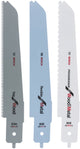 Set lame per seghetto alternativo Bosch 3 pezzi per multisega pfz 500 e - m 1142 h - m 3456 xf - m 1122 ef - 3 pezzi