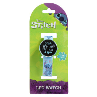 Reloj Accutime Stitch LED redondo, batería reemplazable | 3 piezas