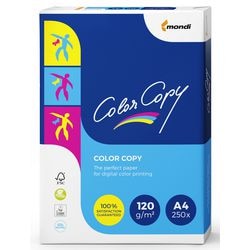 Papel copia color mondi 120g m2 a4 160 cie 250 hojas
