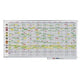 Planificador anual legamaster 100x200 75 personas superficie esmaltada