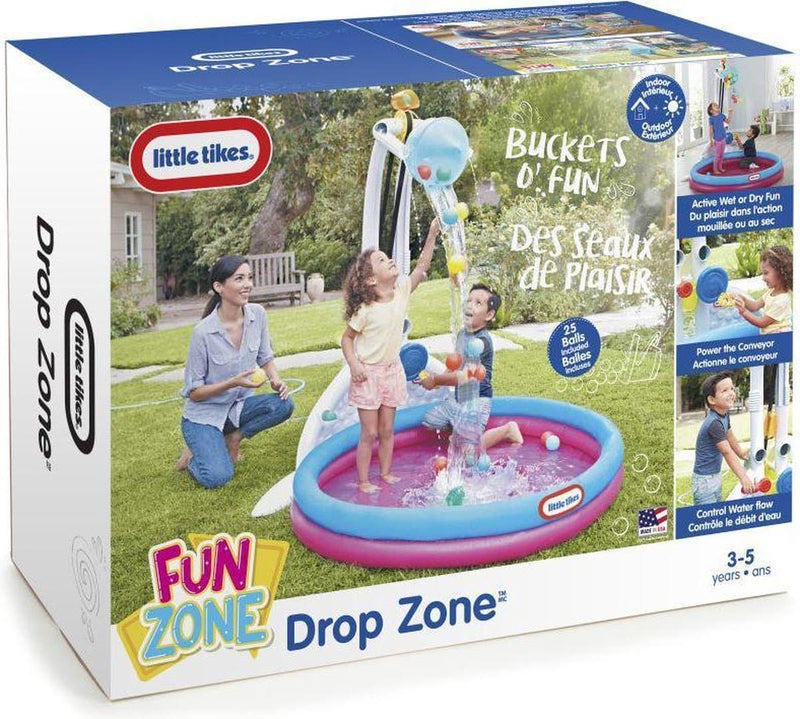 Set da gioco Mattel Little Tikes Drop Zone con piscina