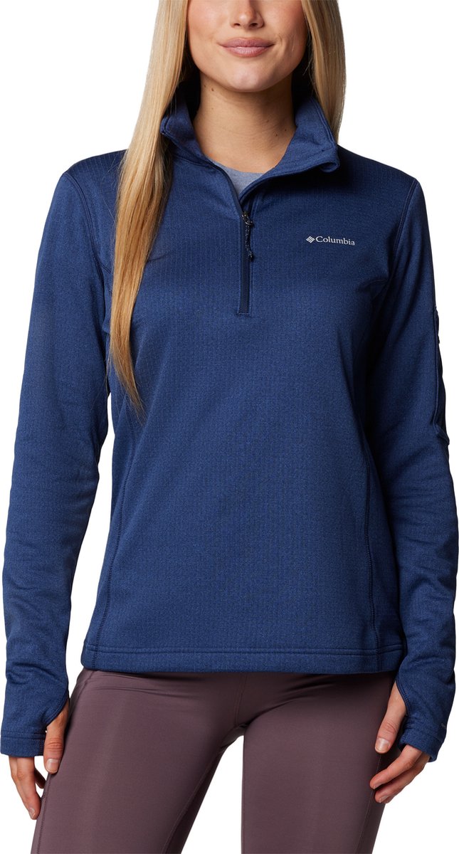 Columbia w park view™ grid fleece 1 2 zip women's outdoortrui - collegiate navy - maat s