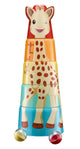 Torre impilabile gigante Sophie la giraffa - giocattoli per bambini - regalo di maternità - regalo per baby shower - da 10 mesi - fino a 56 cm di altezza - 5 pezzi