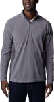 Columbia klamath range™ ii half zip fleece trui - fleecetrui met halve rits - outdoortrui heren - grijs - maat l
