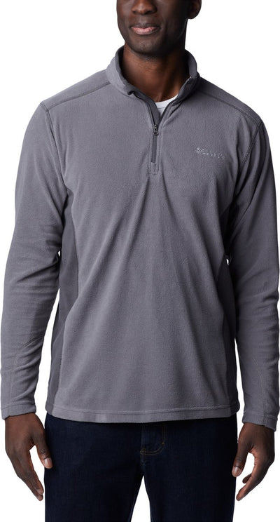Columbia klamath range™ ii suéter polar con media cremallera - suéter polar con media cremallera - suéter para exteriores hombre - gris - talla m