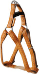 Nayeco mac leer hondenharnas bruin 25mm x 60-100cm