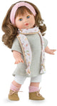 Marina pau marina - pau modepop tina fleur met etui - 42cm - kleurrijk speelgoed.