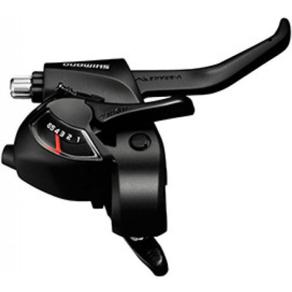 Shimano Versteller (a destra) con leva del freno a 6 velocità ST-EF41 Black