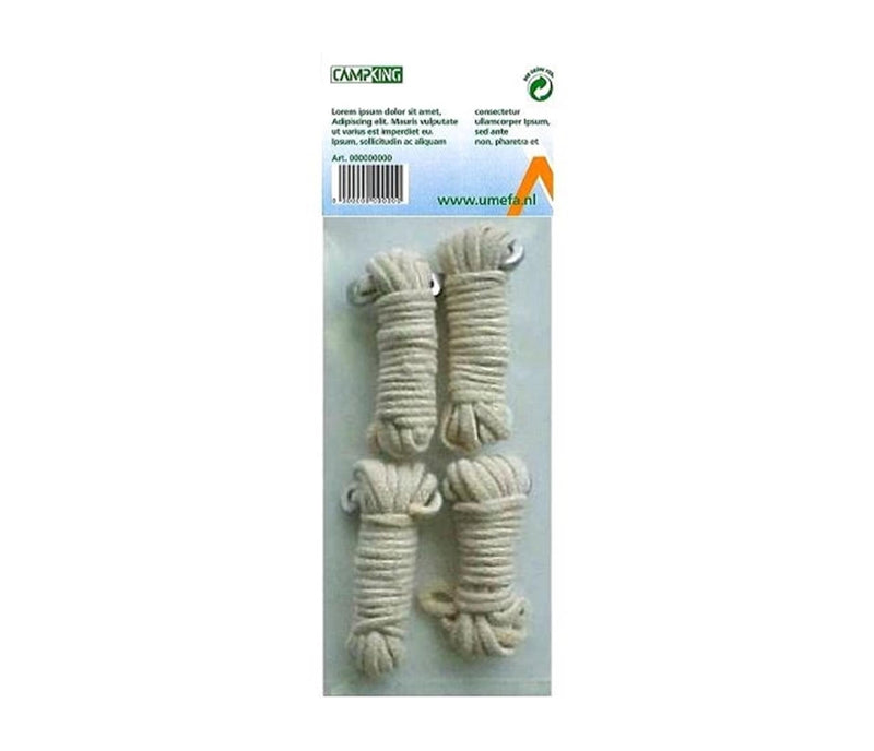 Campking umefa línea chico algodon 3 mmx3 mtr 4ud