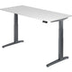 Sit-stand desk white vxbhm19 w gg 800x800