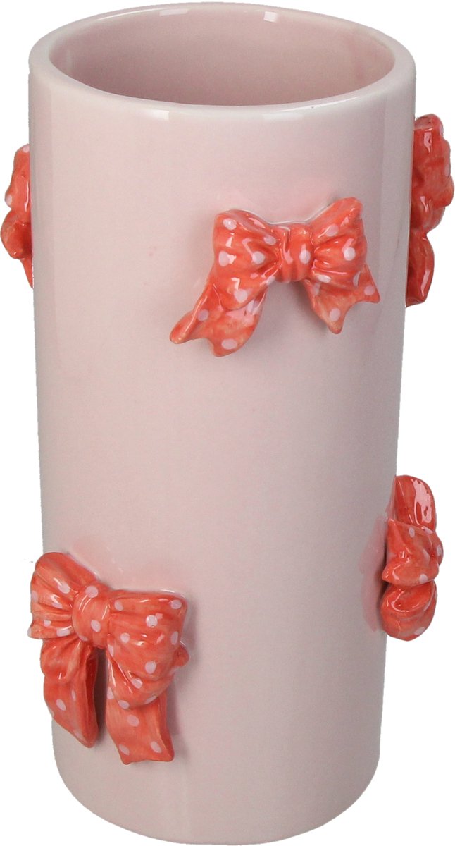 Vaso collezione HD fiocco in terracotta 13x13x22,5cm