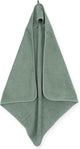 Jollein - capa de baño - verde - 100% rizo de algodón - toalla de bebé con capa de baño, chal, poncho de baño - 75x75 cm
