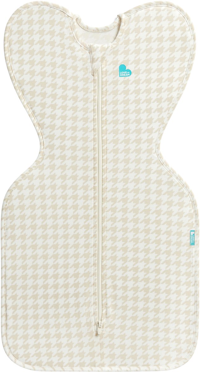 Love to dream ™ saco de dormir para bebé swaddle up™ - pañales - bebé 0-3 meses - 3,5- 6 kg - todas las estaciones - pata de gallo
