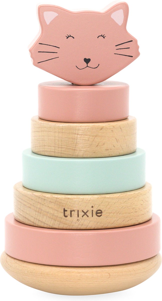 Trixie Wooden Stacking Tower Mrs. gatto