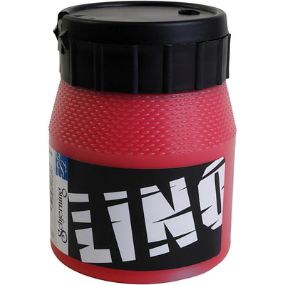 Creative Company Linoleum Paint Red, 250 ml