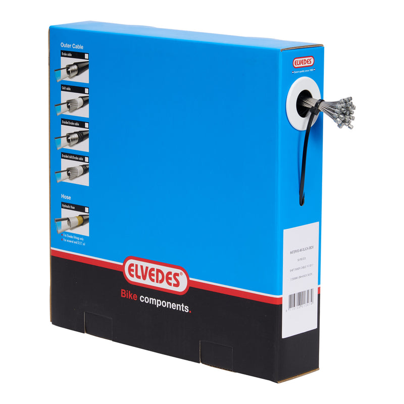 Elvedes cambio cable interior acero inoxidable 49dr pezón 4x4 caja (50)