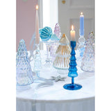 Decoris statua albero di Natale in vetro iridescente 23cm - afbeelding 2