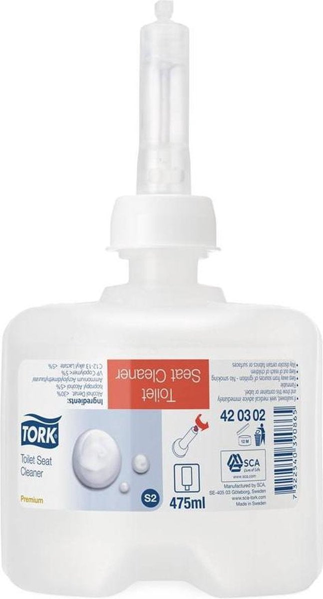 Tork detergente per sedili WC s2 - 475 ml - disinfezione