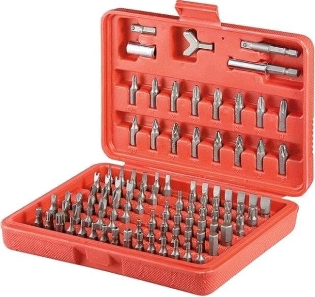 Set punte Fixpoint da 100 pezzi in scatola portaoggetti - 6480212