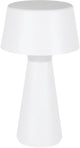 Lampada da tavolo Eglo scorrano - dimmer touch - wireless - 29 cm - bianca - luce bianca orientabile - ricaricabile - per interni ed esterni