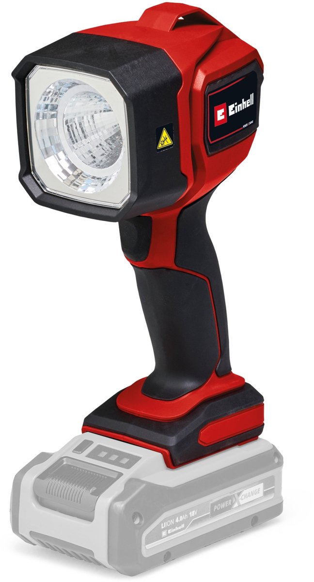 Lampada a batteria Einhell tc-cl 18 350 li solo - power x-change - 18 v li-ion - 350 lm - 7000 k - 1 LED - escl. batteria e caricabatterie