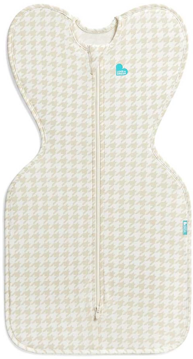 Love to dream ™ saco de dormir para bebé swaddle up™ - pañales - bebé 3-6 meses - 6- 8,5 kg - todas las estaciones - 1,0 tog - pata de gallo