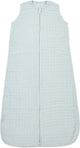 Meyco baby uni baby zomerslaapzak - pre-washed hydrofiel - grey blue - 60cm - 0.5 tog