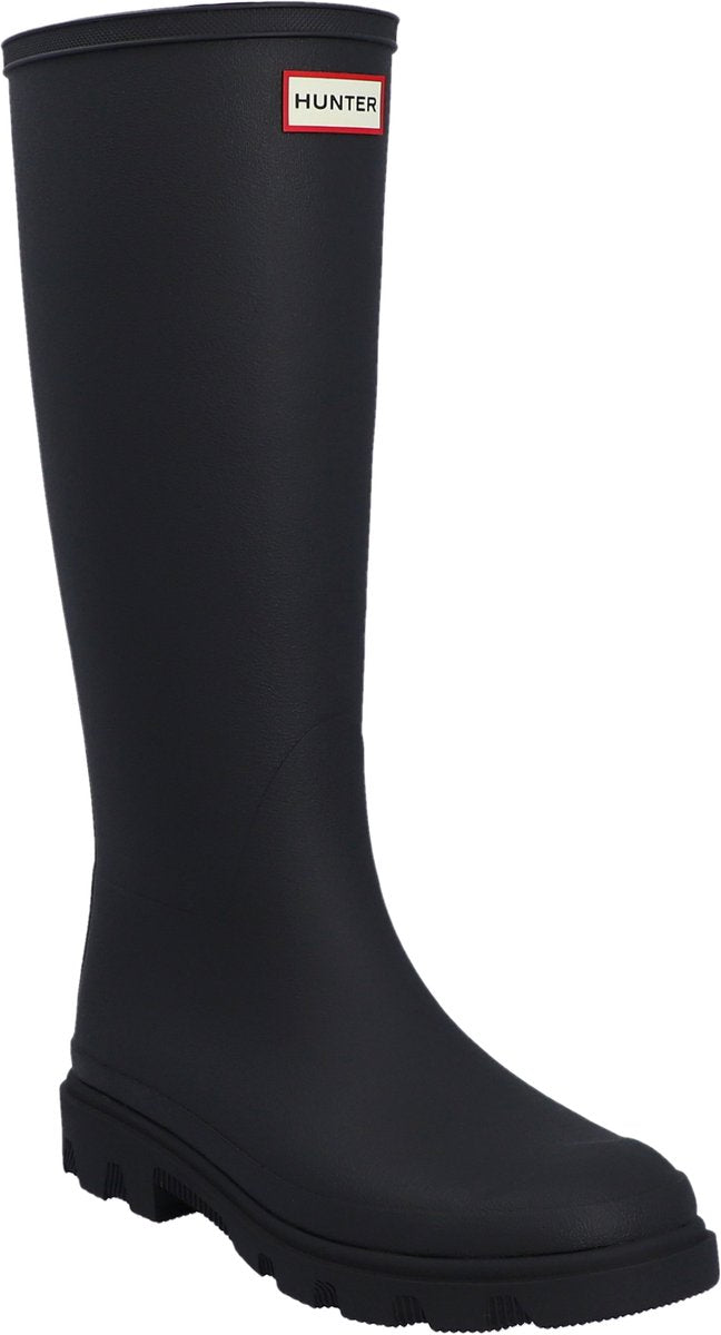 Stivali da pioggia unisex Hunter Downpour Tall isolati - neri
