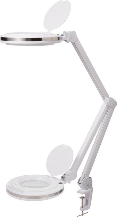 Toolcraft to-7567479 730 lm 127 mm (5 inch) dimbare led-loeplamp met klem 8d 3x vergrotingsfactor=3.0 x 12.7