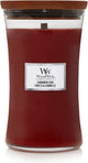 Woodwick hourglass large scented candle - cinnamon chai - 130 burning hours