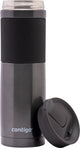 Contigo byron snapseal thermos cup - gunmetal - stainless steel insulated cup, coffee cup-to-go, leak-proof, keeps warm for up to 7 hours, dishwasher-safe BPA-free lid, 720 ml
